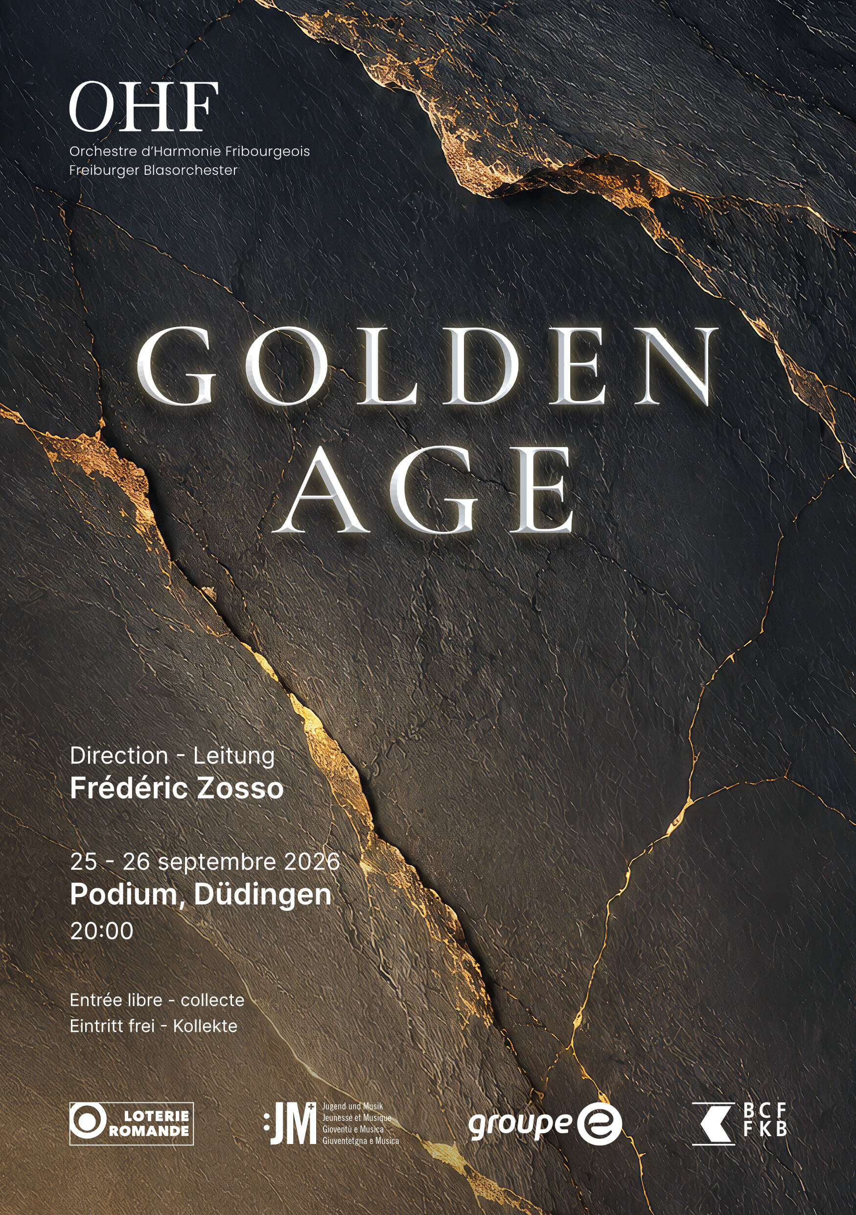 Première page du flyers