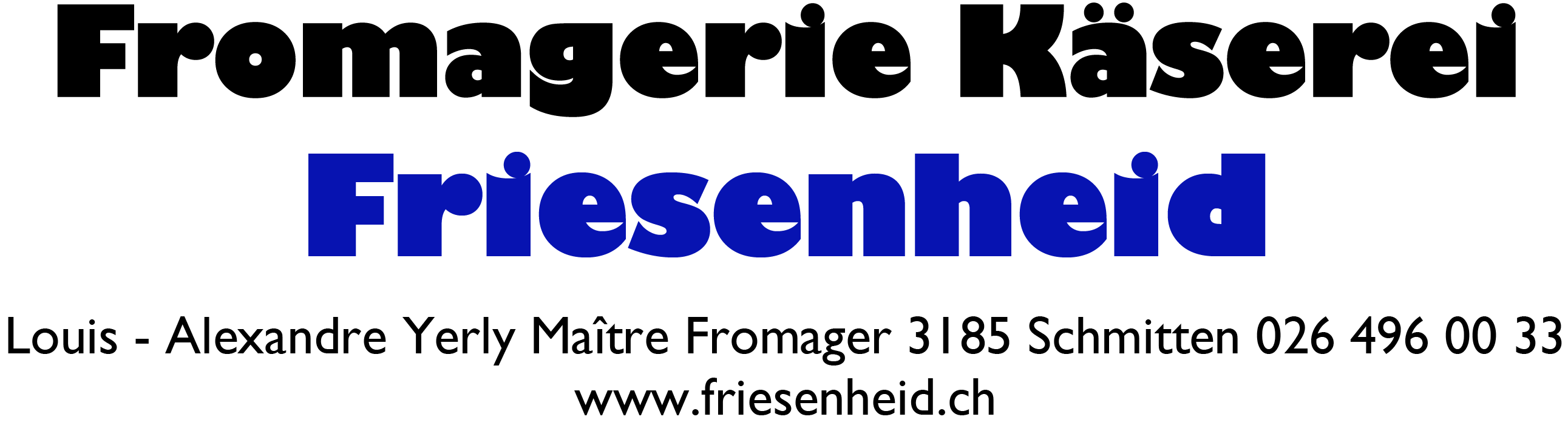 Logo de la Fromagerie Friesenheid